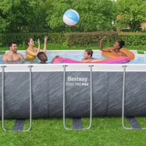 בריכת BESTWAY אולטרה מלבנית במידה 412X201X122 דגם 56722 **דגם 2026**