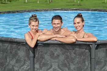 בריכת BESTWAY אולטרה עגולה דגם 561KC במידה 549X132 מסדרת APX החדשה**דגם 2026** – תמונה 2