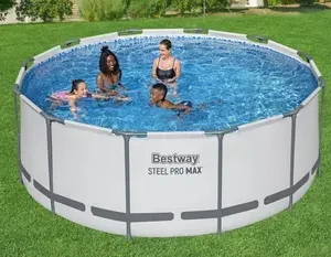 בריכה עגולה BESTWAY דגם 56420 במידה 366X122+ כיסוי עליון *דגם 2026*